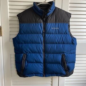 Men’s XL Columbia Down Vest